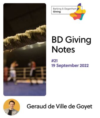 BD Giving Notes – #21 ‘A Reality Check’