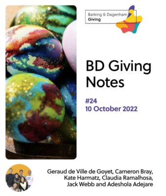 BD Giving Notes #24 – ‘Six good eggs’