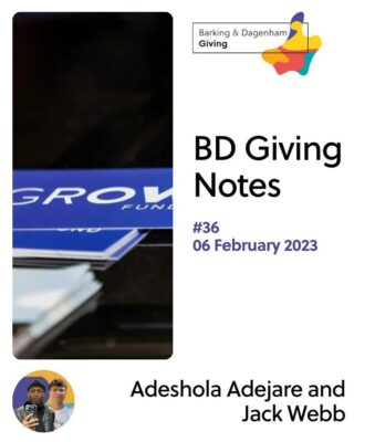 BD Giving Notes #36 – “Reaching out to local businesses about the GROW Fund‘’