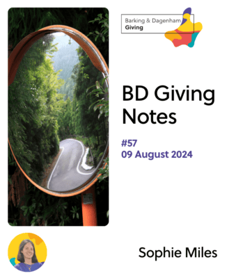 BD Giving Notes #57 – Through the Looking Glass